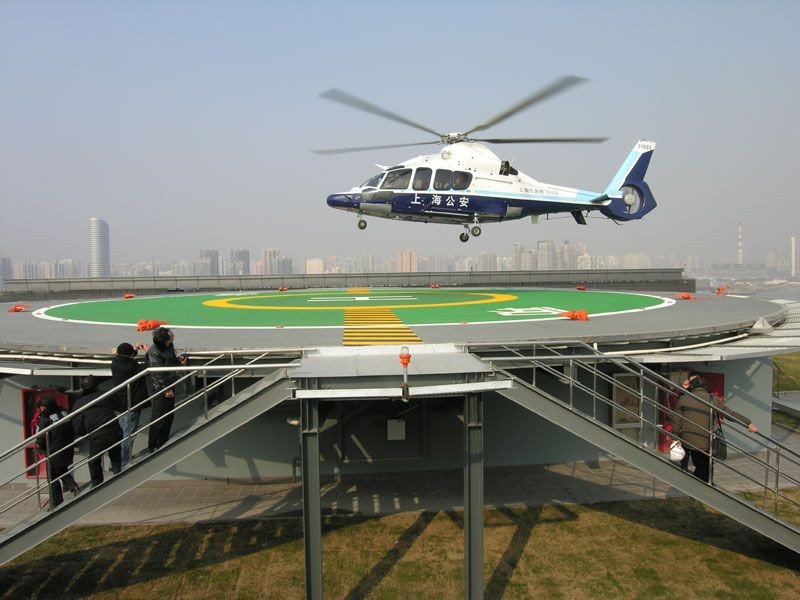 楼顶直升机停机坪建造注意事项
